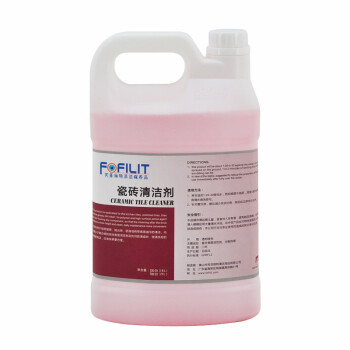 芳菲丽特（FOFILIT）C-019 瓷砖清洁剂 酒店商场瓷砖抛光砖防滑地砖油污清洁剂 3.8L*1瓶